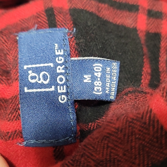 Flannel Shirt Red and black - Picture 2 of 2